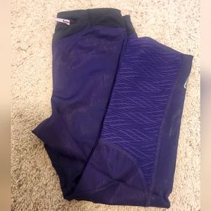 Pearl Izumi, Capris, Size S, Purple and Black